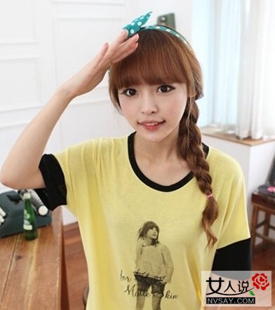 胖妞的春天要来啦!12款韩式瘦脸编发赶紧get起来吧